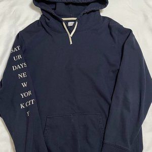 Saturdays NYC Men's Navy Hoodie